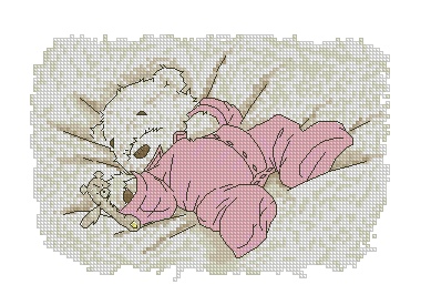 Схема вышивки сон. Спящий мишка вышивка. Вышивка спящие мишки. Вышивки с зайчиками спящими. Спящие зайчик вышить.