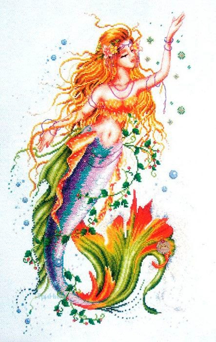 Mermaid diagrams. Набор для вышивания "сирена". Вышивка крестом Русалка от доме. Схема вышивки бисером Русалка. Схема вышивки Русалка Dome.