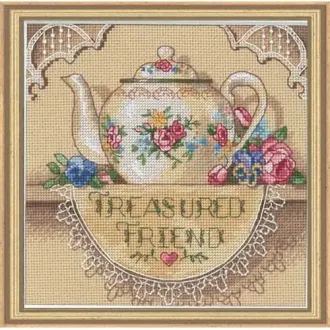 Вышивка Чайник