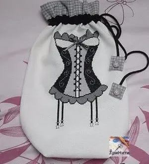Вышивка Дамский корсет