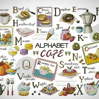 Вышивка Алфавит