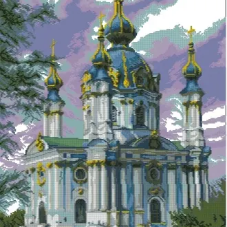 Вышивка Андреевская церковь