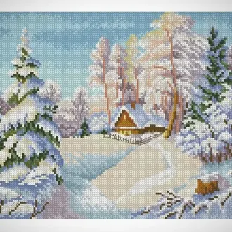 Вышивка Мороз и солнце