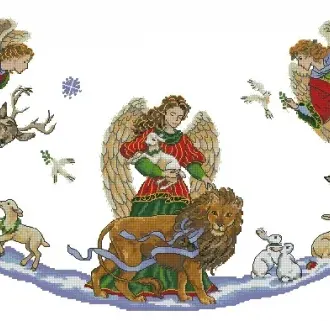 Вышивка Ангелы Мира