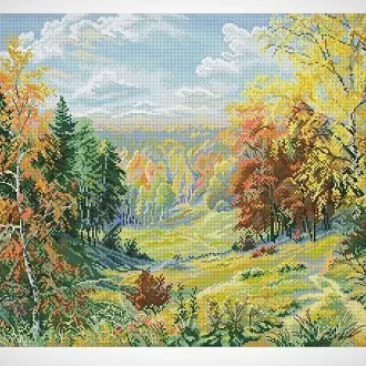 Вышивка Бабье лето