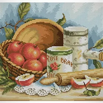 Вышивка Яблочный пирог
