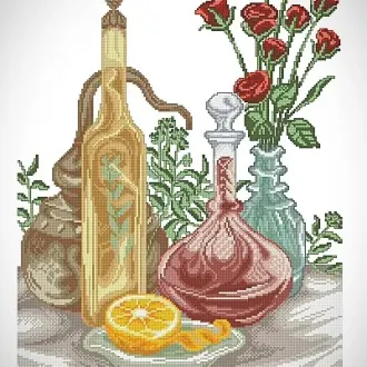Вышивка Напитки