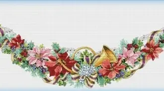 Вышивка Рождественские колокольчики