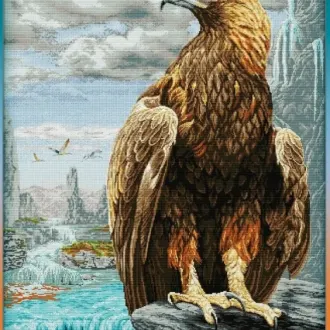 Вышивка Орел