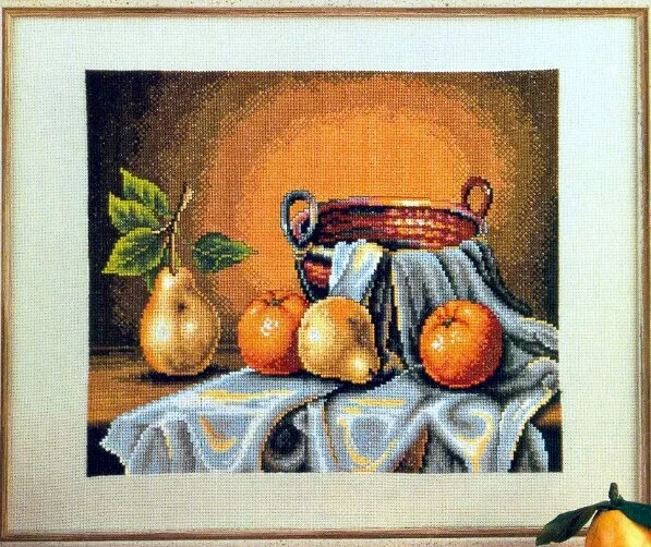 Вышивка Фрукты