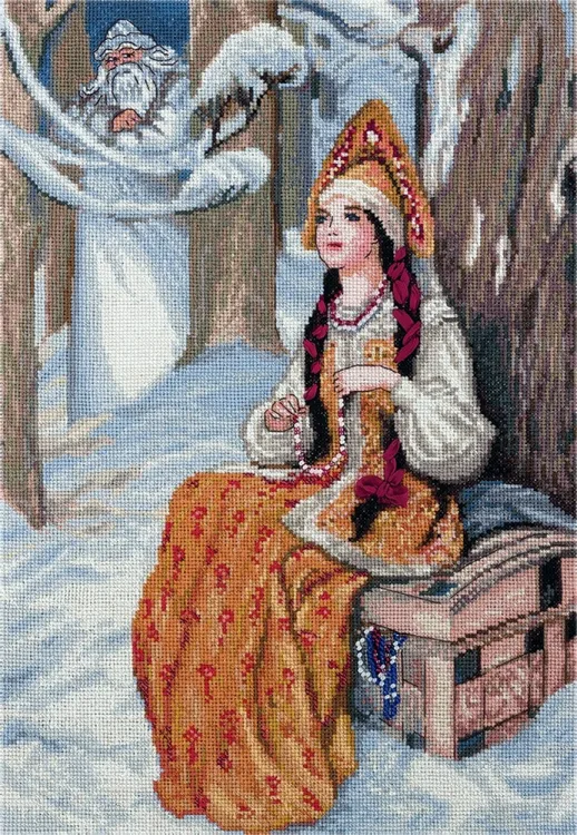 Вышивка Морозко