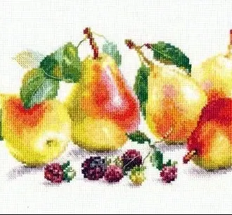 Вышивка Груши