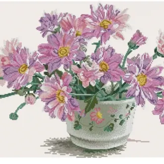 Вышивка Цветы