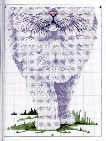 Вышивка Кот, фото 2