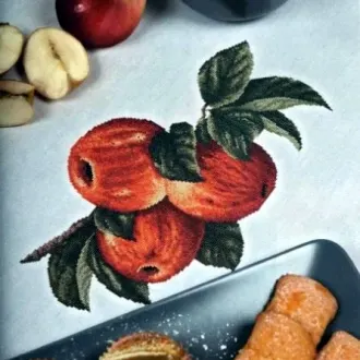 Вышивка Яблоки