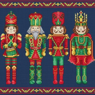 Вышивка Оловянные солдатики