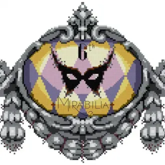 Вышивка Маска