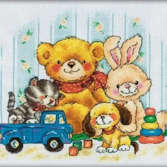 Вышивка Игрушки