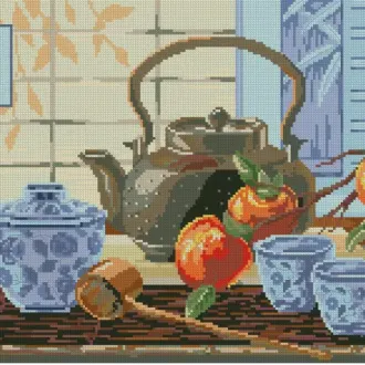 Вышивка Чай