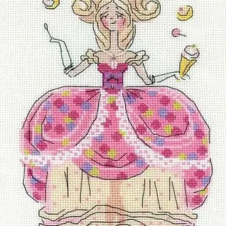 Вышивка Королева