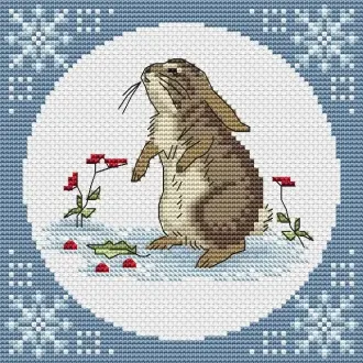 Вышивка Кролик