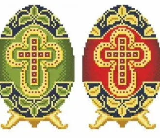 Вышивка Пасхальные яйца