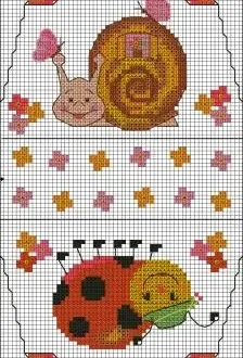 Вышивка Сумочки игольницы Улитка и божья коровка и Хомяк и жабка