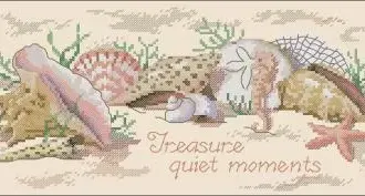 Вышивка Ракушки